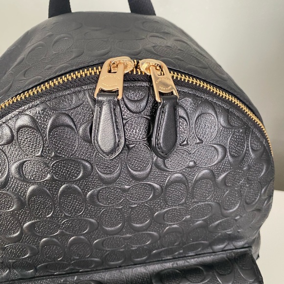 Coach embossed Charlie medium backpack - Picture 4 of 7